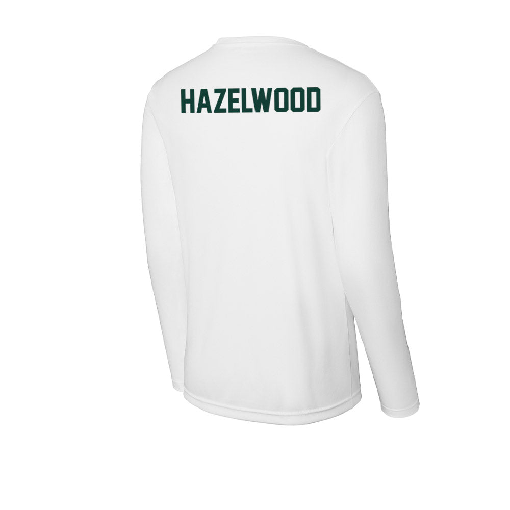 Michigan State - NCAA Football : Carlos Hazelwood - Activewear Long Sleeve T-Shirt-1