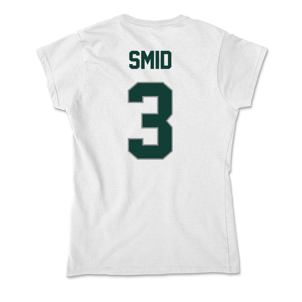 Michigan State - NCAA Men's Soccer : Jared Smid - Soft Style Women’s T-Shirt-1