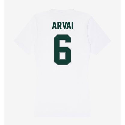 Michigan State - NCAA Women's Field Hockey : Clare Arvai - Women's V-Neck T-Shirt-1