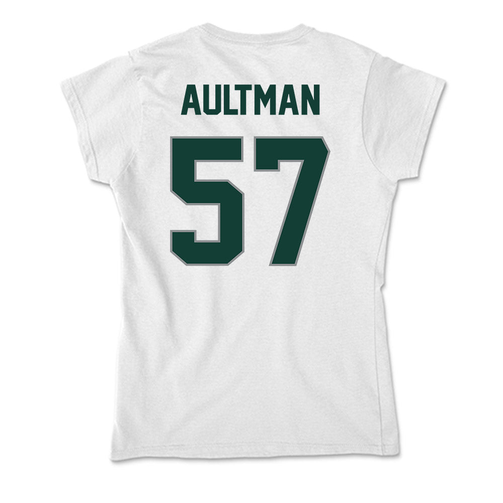 Michigan State - NCAA Football : Hudson Aultman - Soft Style Women’s T-Shirt-1