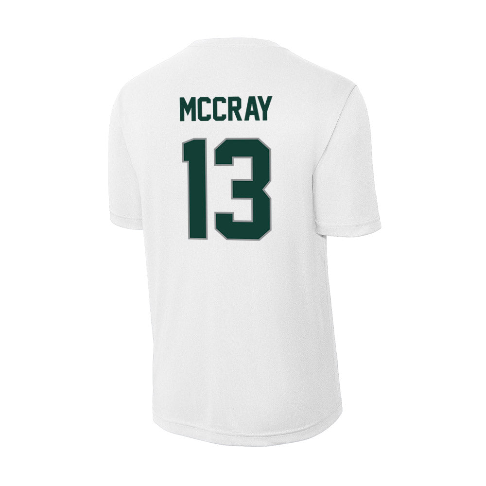 Michigan State - NCAA Football : Chrishon McCray - Activewear T-Shirt-1