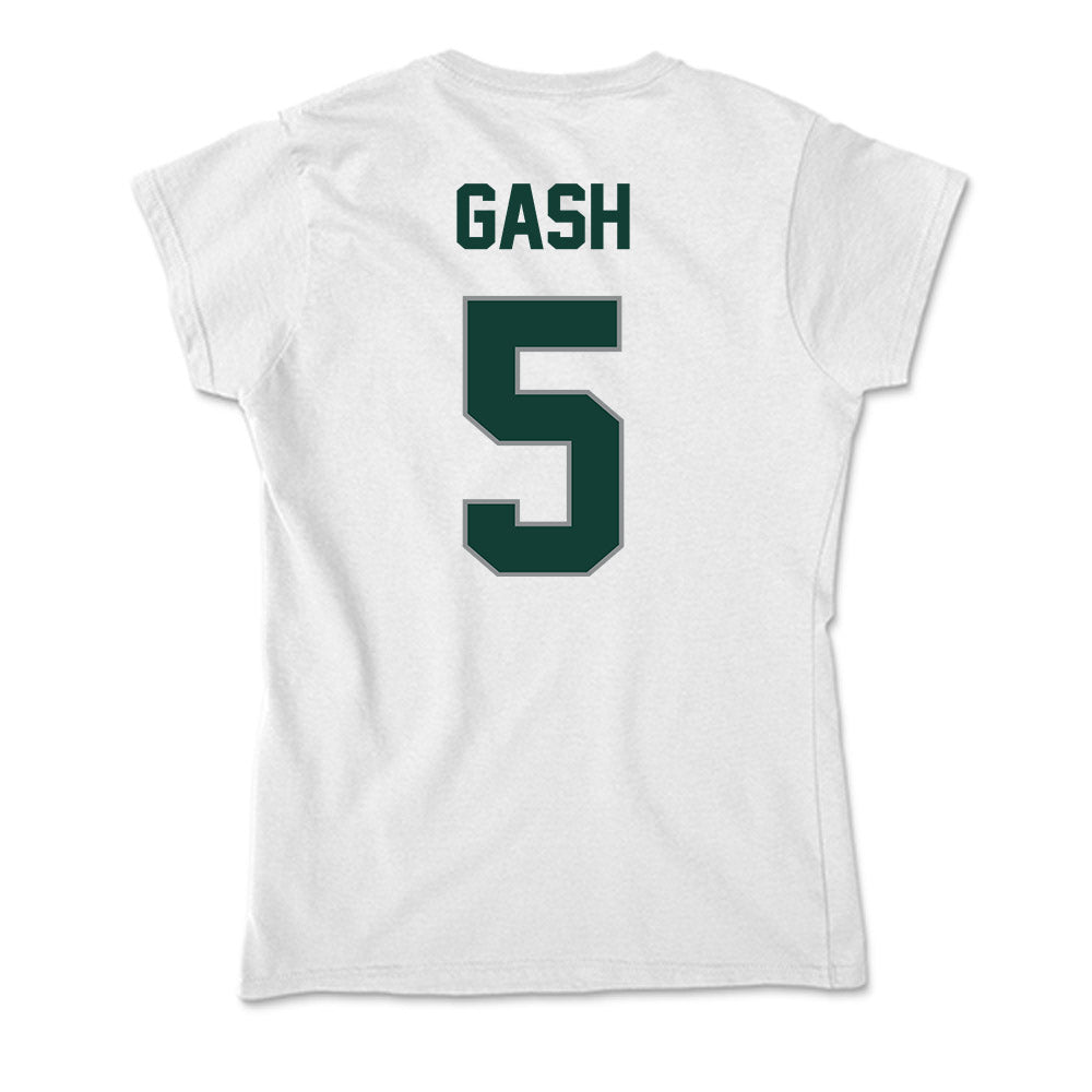 Michigan State - NCAA Football : Samson Gash - Soft Style Women’s T-Shirt-1