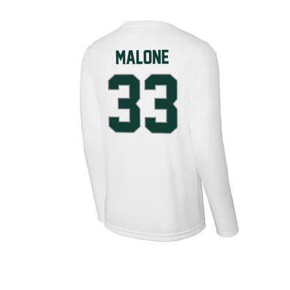 Michigan State - NCAA Football : DiMari Malone - Activewear Long Sleeve T-Shirt-1