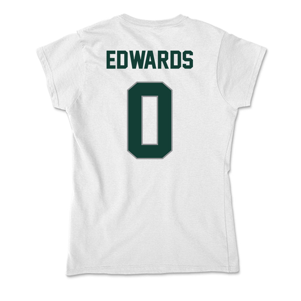 Michigan State - NCAA Football : Cam Edwards - Soft Style Women’s T-Shirt-1