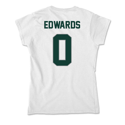 Michigan State - NCAA Football : Cam Edwards - Soft Style Women’s T-Shirt-1