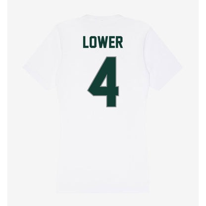 Michigan State - NCAA Softball : Natalie Lower - Women's V-Neck T-Shirt-1