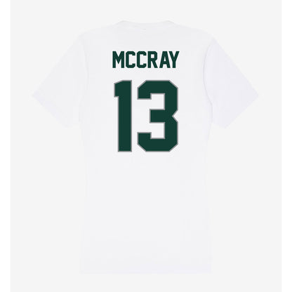 Michigan State - NCAA Football : Chrishon McCray - Women's V-Neck T-Shirt-1