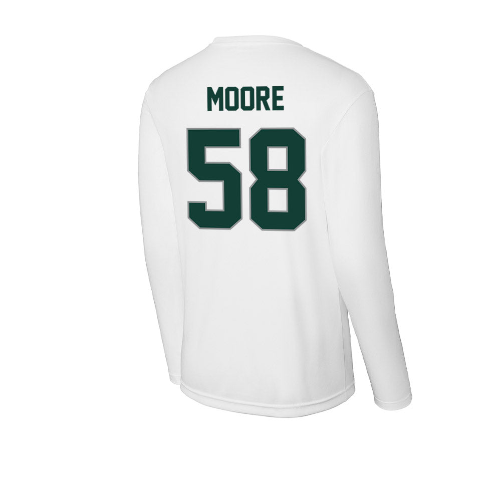 Michigan State - NCAA Football : Conner Moore - Activewear Long Sleeve T-Shirt-1