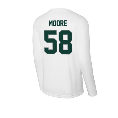 Michigan State - NCAA Football : Conner Moore - Activewear Long Sleeve T-Shirt-1