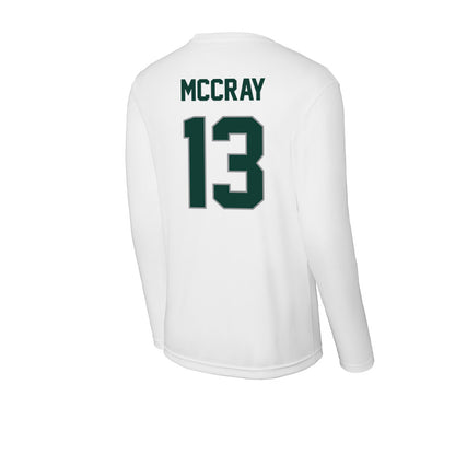 Michigan State - NCAA Football : Chrishon McCray - Activewear Long Sleeve T-Shirt-1