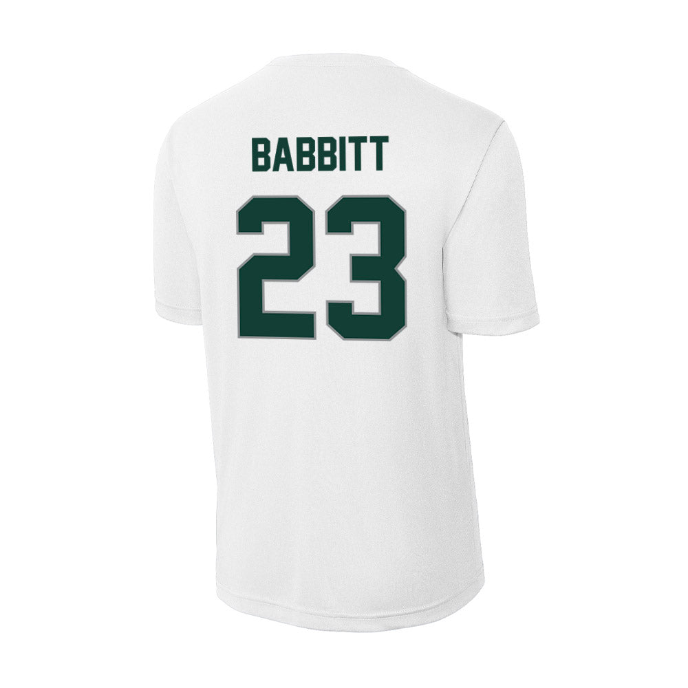 Michigan State - NCAA Football : Peyton Babbitt - Activewear T-Shirt-1
