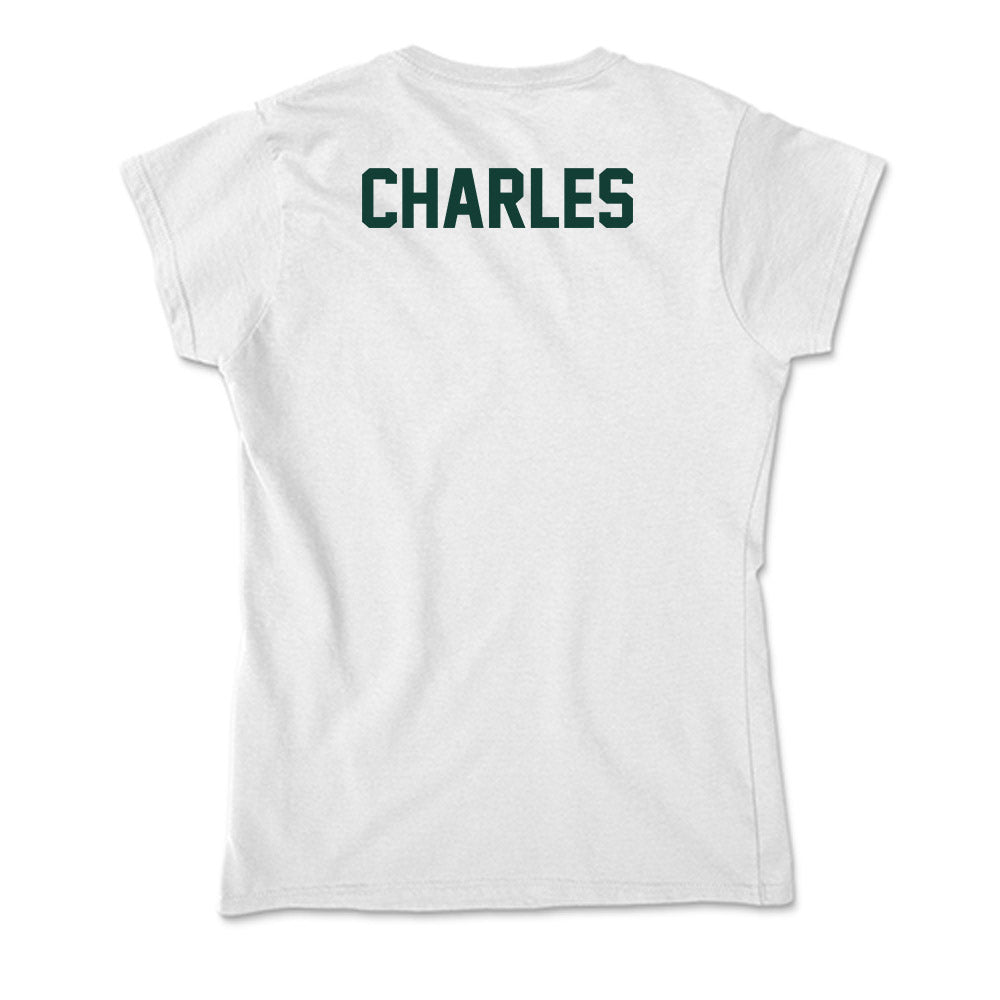 Michigan State - NCAA Football : Colin Charles - Soft Style Women’s T-Shirt-1