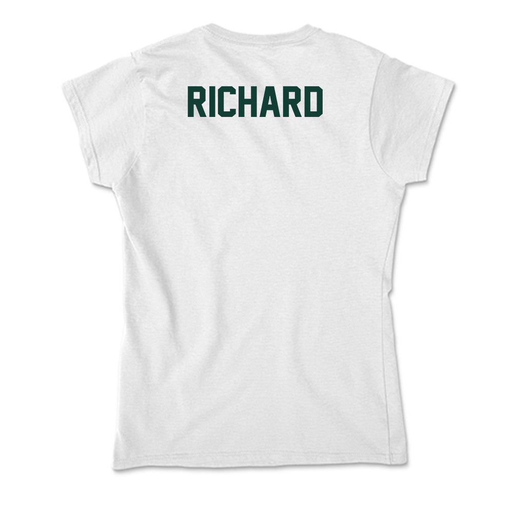 Michigan State - NCAA Football : Michael Richard - Soft Style Women’s T-Shirt-1