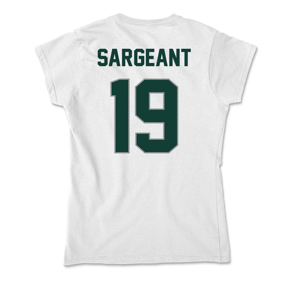 Michigan State - NCAA Women's Soccer : Emerson Sargeant - Soft Style Women’s T-Shirt-1