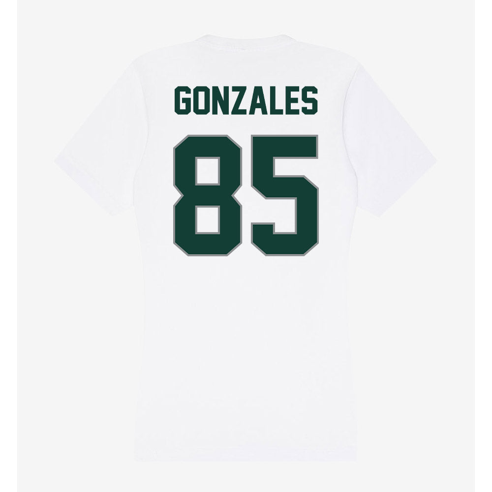 Michigan State - NCAA Football : Stephen Gonzales - Women's V-Neck T-Shirt-1