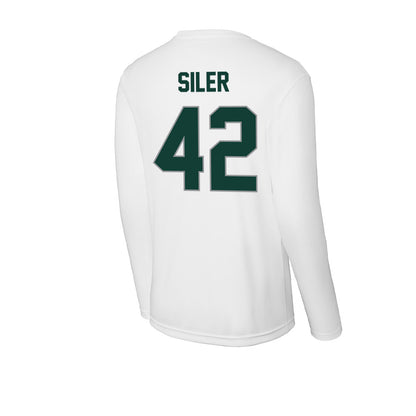 Michigan State - NCAA Baseball : Andrew Siler - Activewear Long Sleeve T-Shirt-1