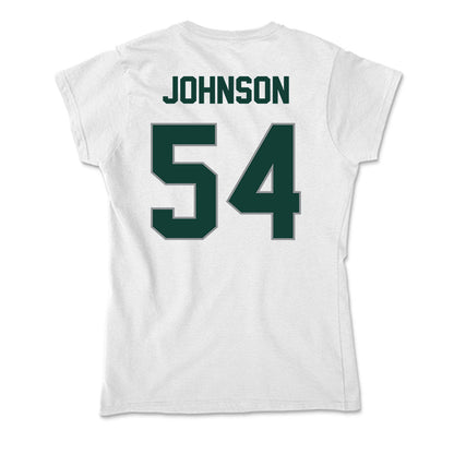 Michigan State - NCAA Football : Antonio Johnson - Soft Style Women’s T-Shirt-1