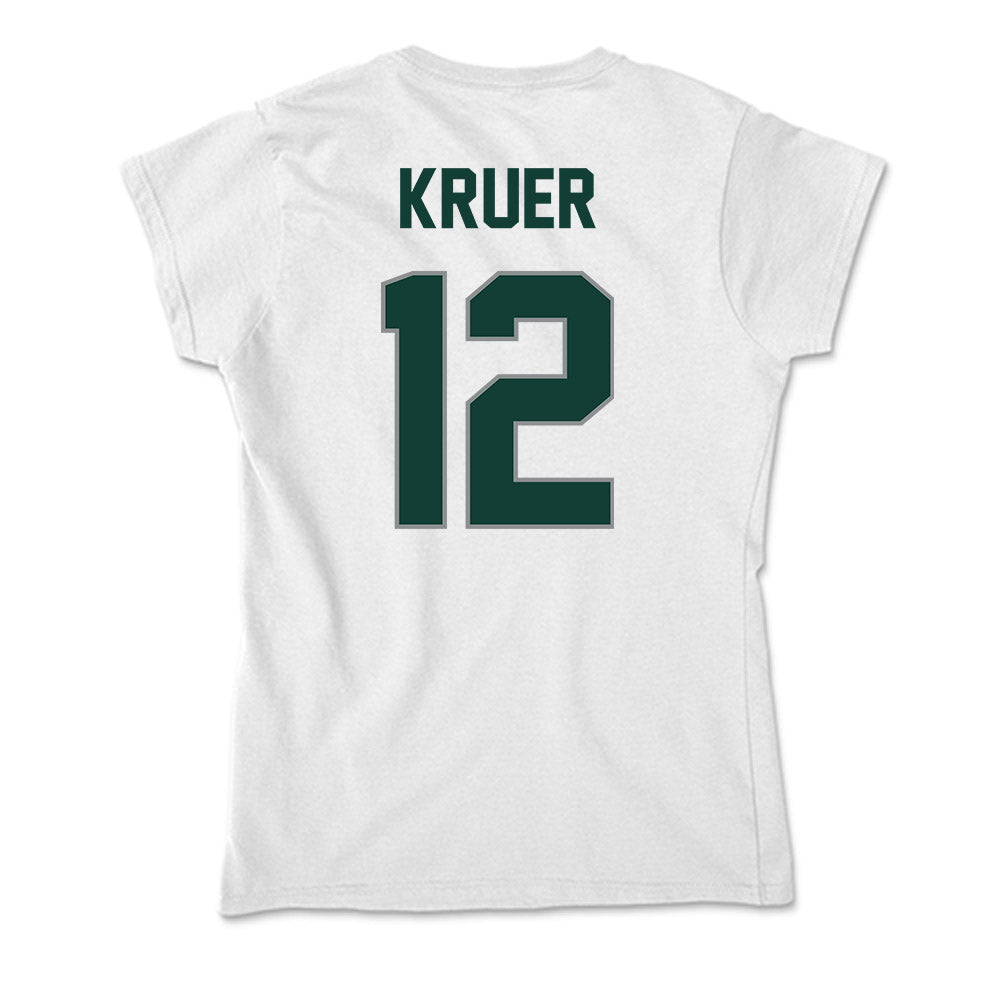 Michigan State - NCAA Women's Soccer : Mackenzie Kruer - Soft Style Women’s T-Shirt-1