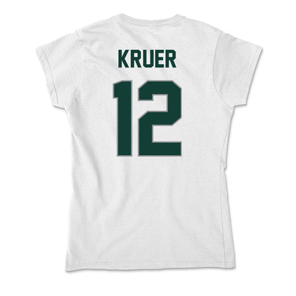 Michigan State - NCAA Women's Soccer : Mackenzie Kruer - Soft Style Women’s T-Shirt-1