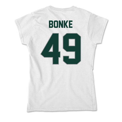Michigan State - NCAA Men's Basketball : Anton Bonke - Soft Style Women’s T-Shirt-1