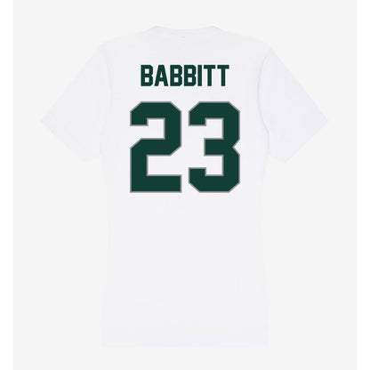 Michigan State - NCAA Football : Peyton Babbitt - Women's V-Neck T-Shirt-1