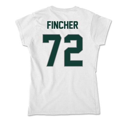 Michigan State - NCAA Football : Dallas Fincher - Soft Style Women’s T-Shirt-1