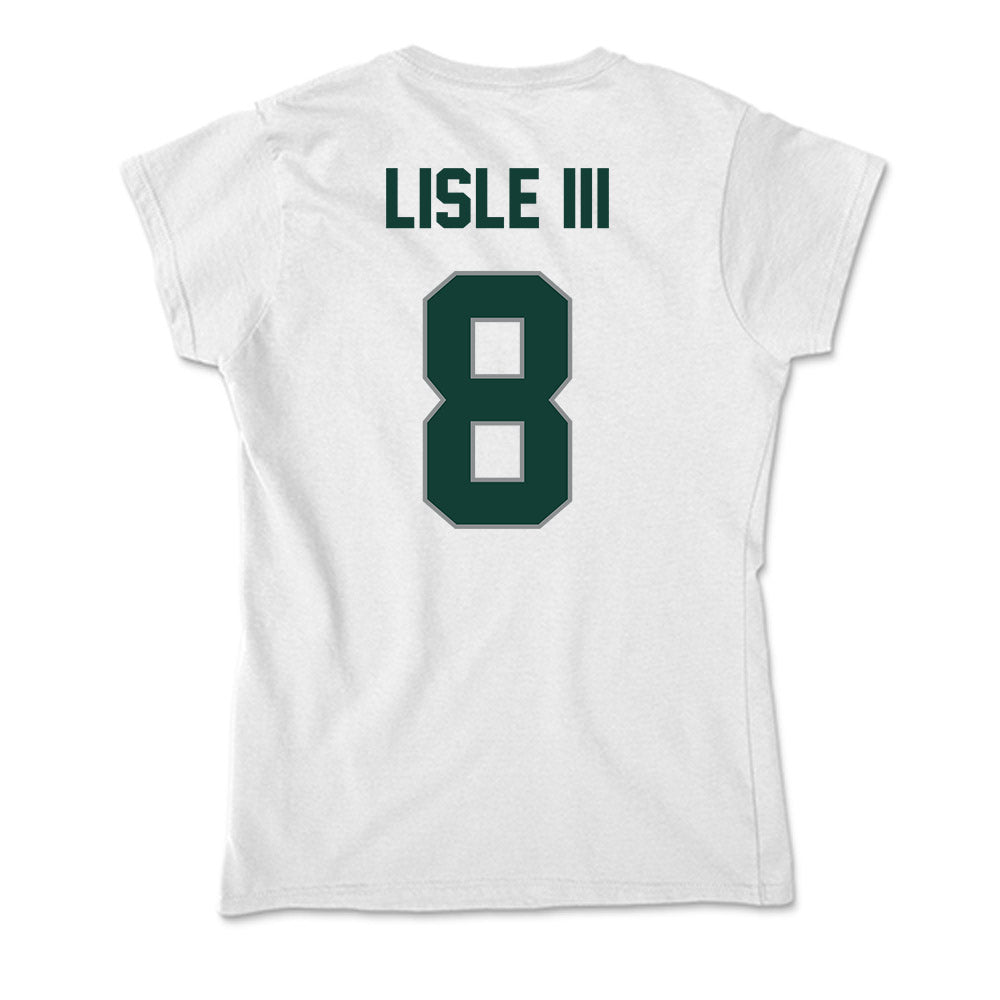 Michigan State - NCAA Football : Trey Lisle III - Soft Style Women’s T-Shirt-1