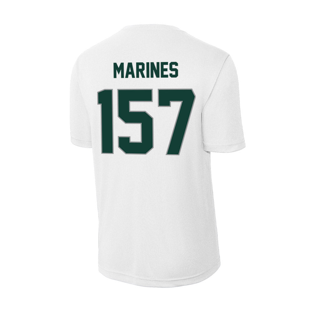 Michigan State - NCAA Wrestling : Darius Marines - Activewear T-Shirt-1