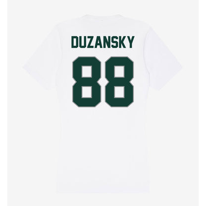 Michigan State - NCAA Football : Nick Duzansky - Women's V-Neck T-Shirt-1
