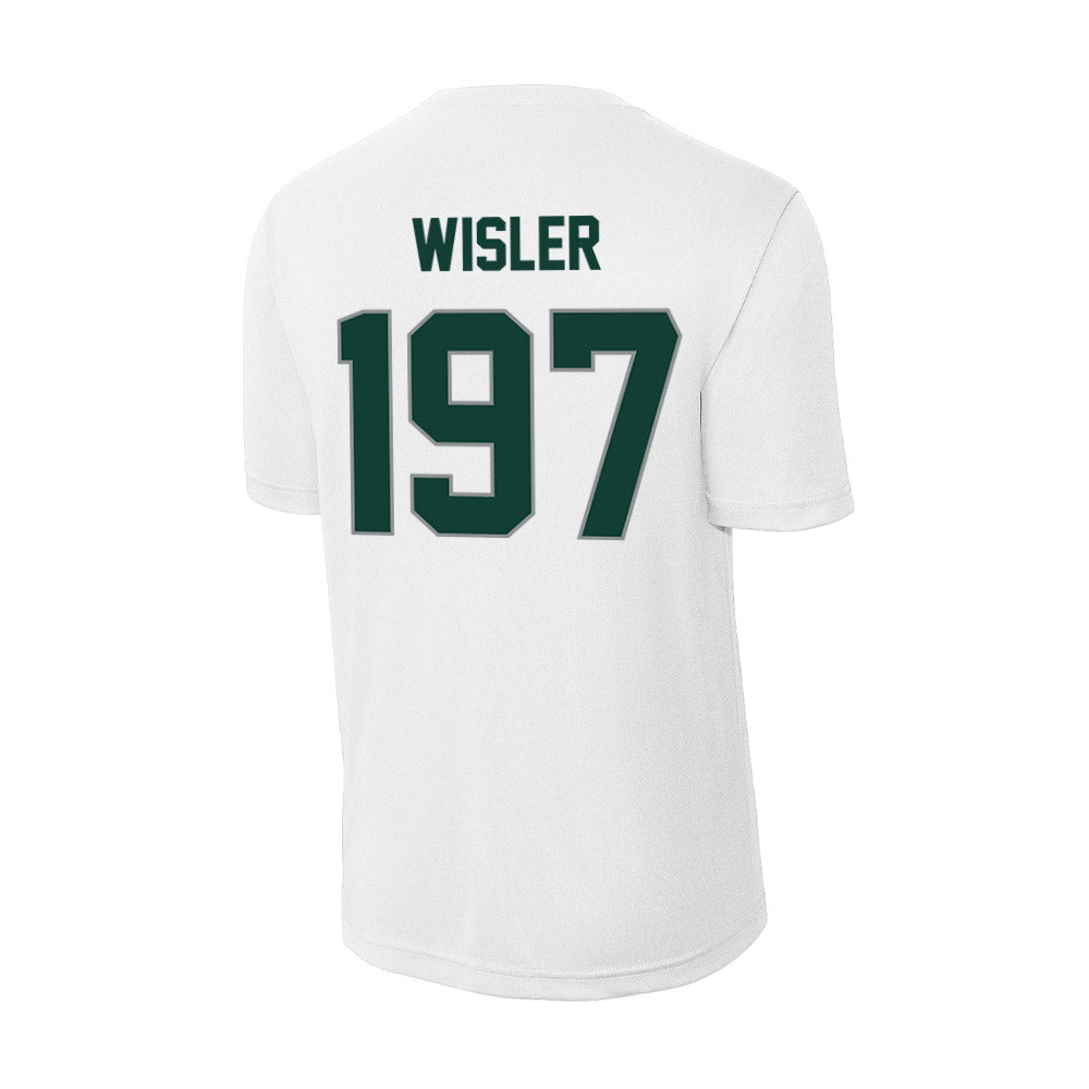 Michigan State - NCAA Wrestling : Kael Wisler - Activewear T-Shirt-1