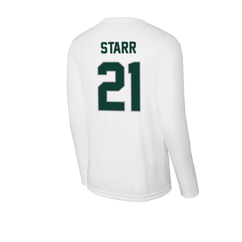 Michigan State - NCAA Softball : Alex Starr - Activewear Long Sleeve T-Shirt-1