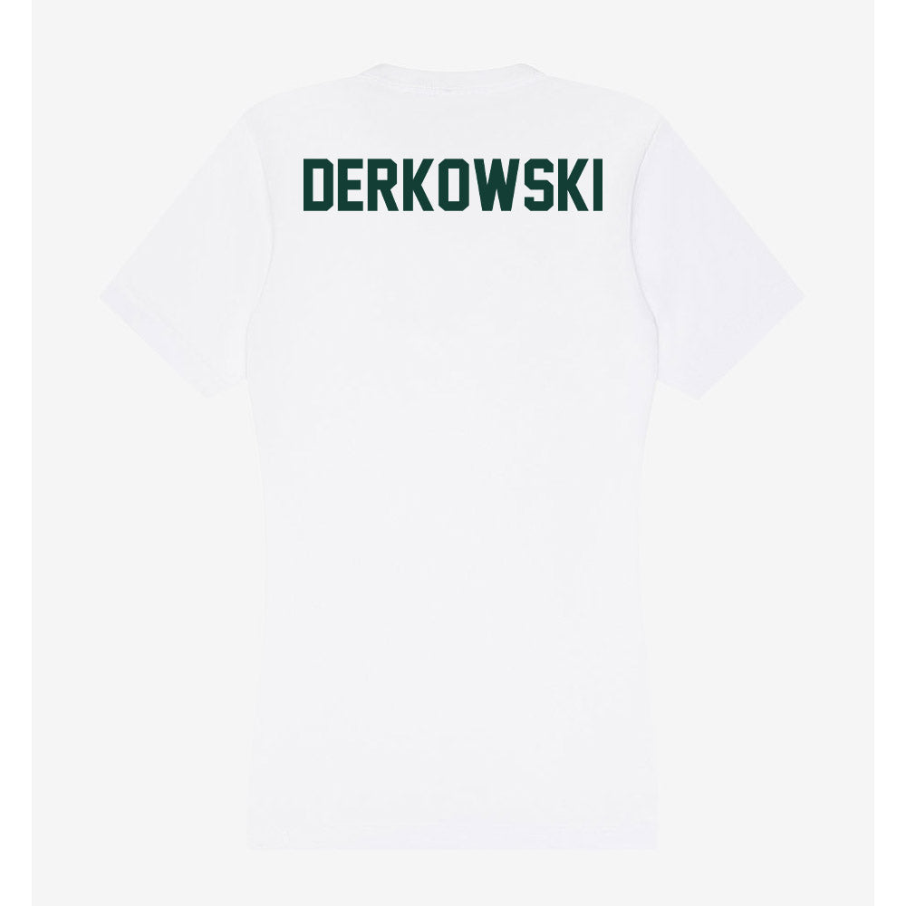 Michigan State - NCAA Women's Rowing : Isabelle Derkowski - Women's V-Neck T-Shirt-1