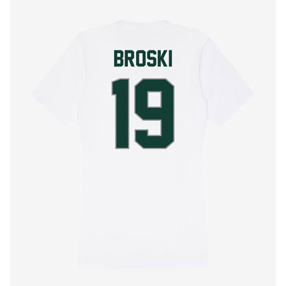 Michigan State - NCAA Baseball : Adam Broski - Women's V-Neck T-Shirt-1