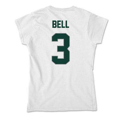 Michigan State - NCAA Football : Tre Bell - Soft Style Women’s T-Shirt-1