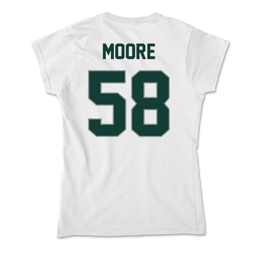 Michigan State - NCAA Football : Conner Moore - Soft Style Women’s T-Shirt-1