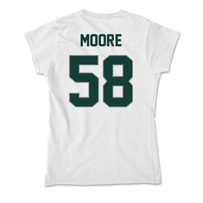 Michigan State - NCAA Football : Conner Moore - Soft Style Women’s T-Shirt-1