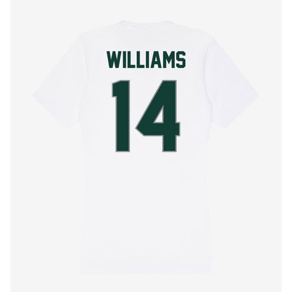Michigan State - NCAA Football : Bryson Williams - Women's V-Neck T-Shirt-1