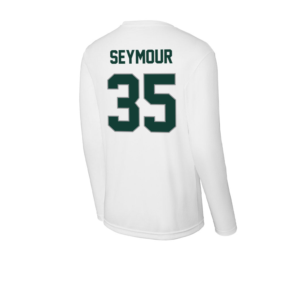 Michigan State - NCAA Baseball : Randy Seymour - Activewear Long Sleeve T-Shirt-1