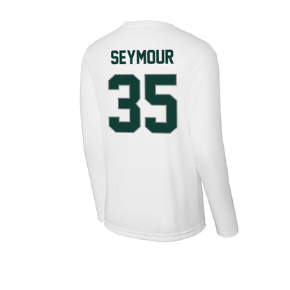 Michigan State - NCAA Baseball : Randy Seymour - Activewear Long Sleeve T-Shirt-1