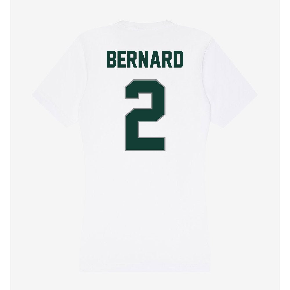 Michigan State - NCAA Softball : Zoie Bernard - Women's V-Neck T-Shirt-1