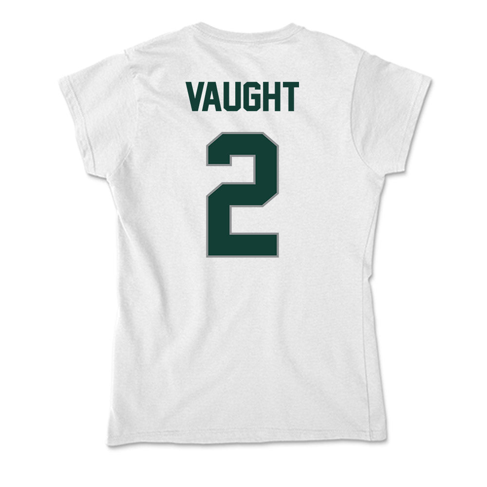 Michigan State - NCAA Football : Devin Vaught - Soft Style Women’s T-Shirt-1