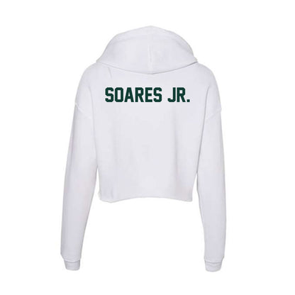 Michigan State - NCAA Football : Kenny Soares Jr. - Women's Crop Fleece Hoodie-1