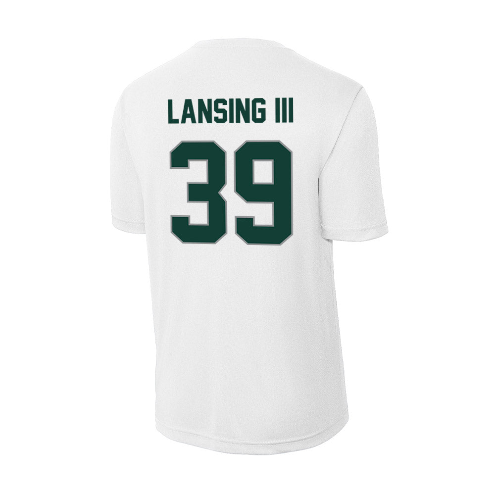 Michigan State - NCAA Football : Jack Lansing III - Activewear T-Shirt-1