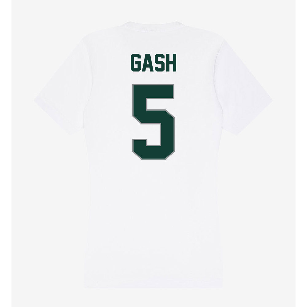 Michigan State - NCAA Football : Samson Gash - Women's V-Neck T-Shirt-1