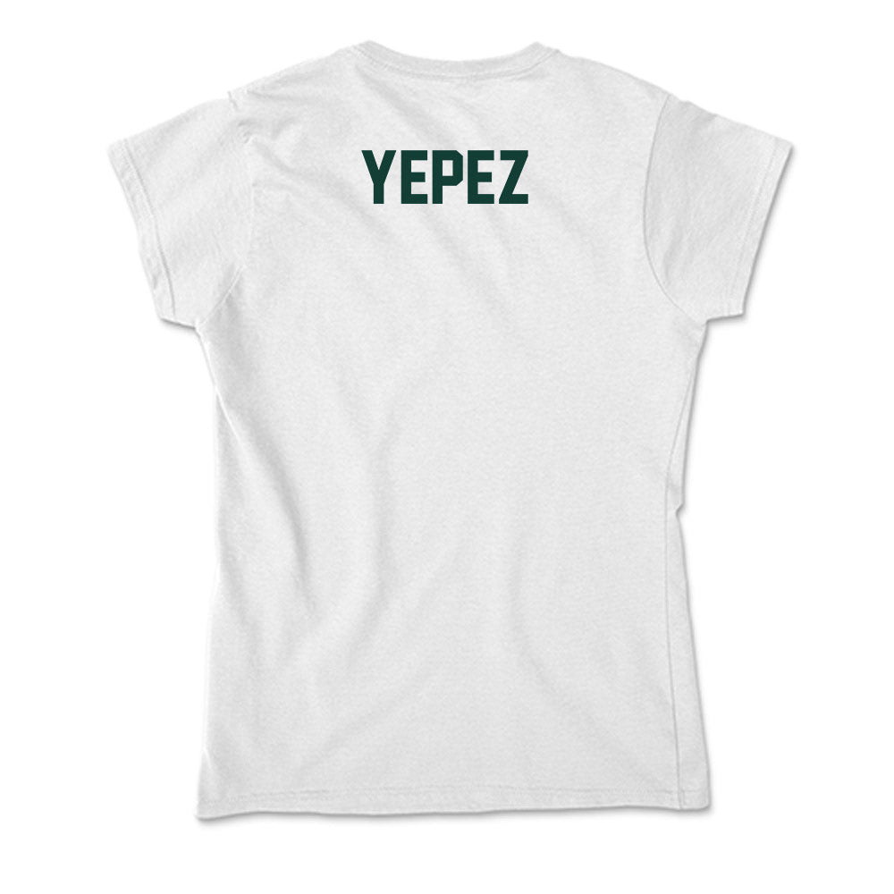 Michigan State - NCAA Cheerleading : Edwin Yepez - Soft Style Women’s T-Shirt-1
