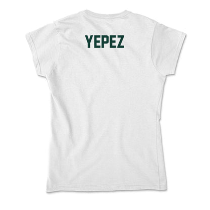 Michigan State - NCAA Cheerleading : Edwin Yepez - Soft Style Women’s T-Shirt-1