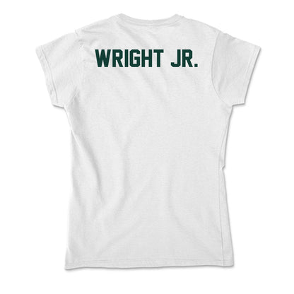 Michigan State - NCAA Football : Robert Wright Jr. - Soft Style Women’s T-Shirt-1
