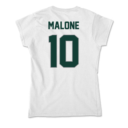 Michigan State - NCAA Football : DiMari Malone - Soft Style Women’s T-Shirt-1