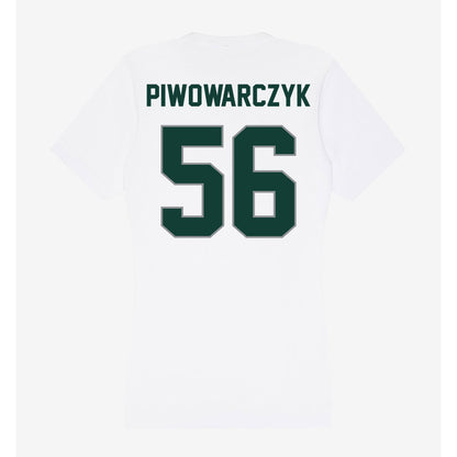 Michigan State - NCAA Football : Chris Piwowarczyk - Women's V-Neck T-Shirt-1