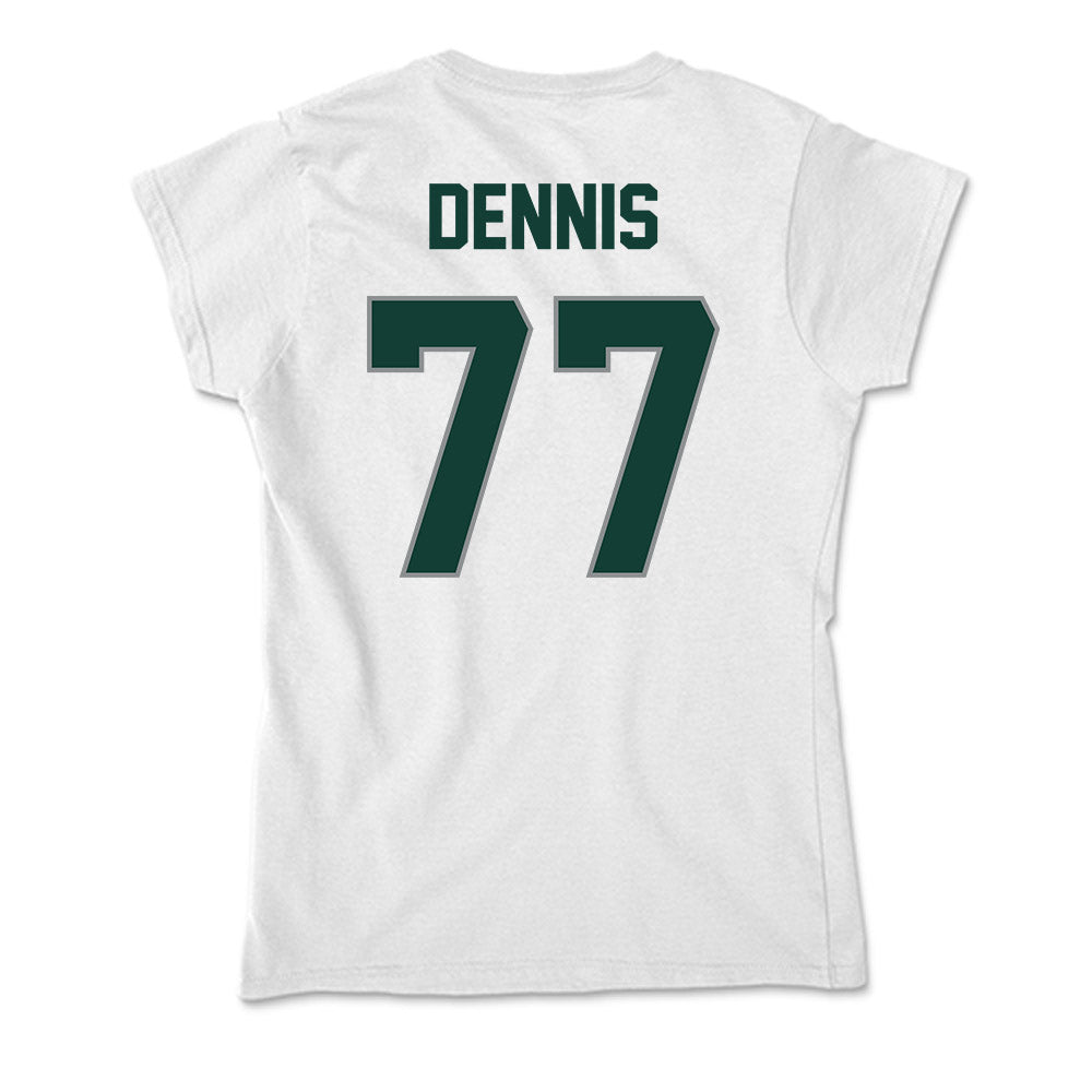Michigan State - NCAA Football : Andrew Dennis - Soft Style Women’s T-Shirt-1